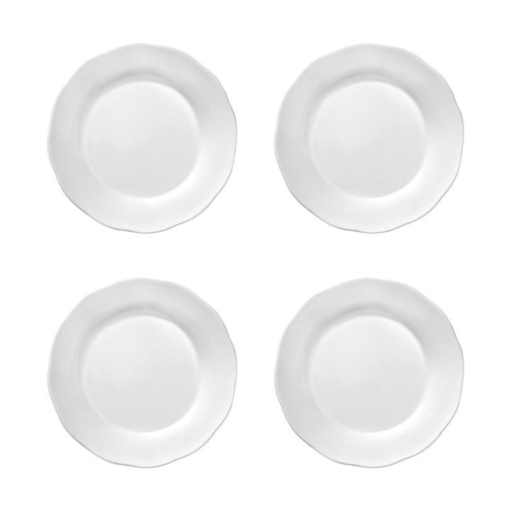 Silhouette deep 盘子 M Ø15 cm 4-pack - 白色 - Serax