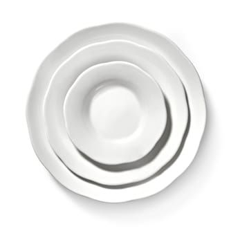 Silhouette deep 盘子 S Ø10.5 cm 4-pack - 白色 - Serax
