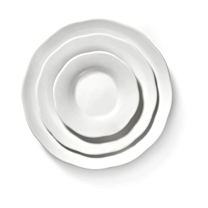 Silhouette deep 盘子 S Ø10.5 cm 4-pack, 白色 Serax