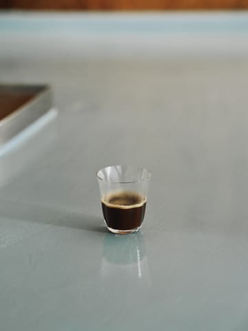 Silhouette double 浓缩咖啡玻璃杯 11 cl 4-pack - 透明 - Serax