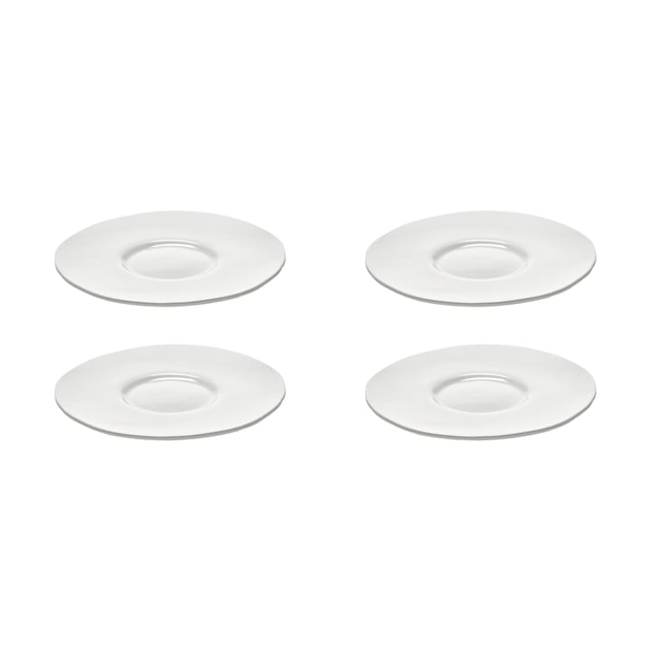 Silhouette 碟子 for 浓缩咖啡杯 Ø10.3 cm 4-pack - 白色 - Serax