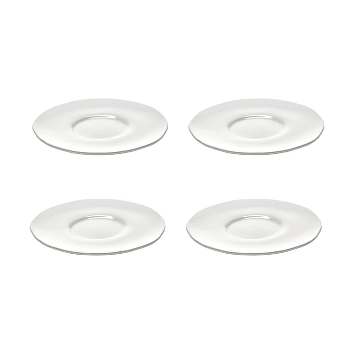 Silhouette 碟子 for 咖啡杯 Ø12.7 cm 4-pack - 白色 - Serax