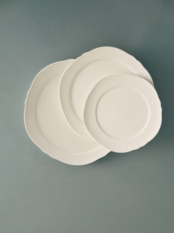 Silhouette 盘子 L Ø26 cm 4-pack - 白色 - Serax