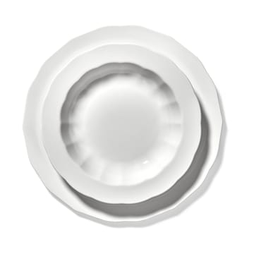 Silhouette 盘子 L Ø26 cm 4-pack - 白色 - Serax
