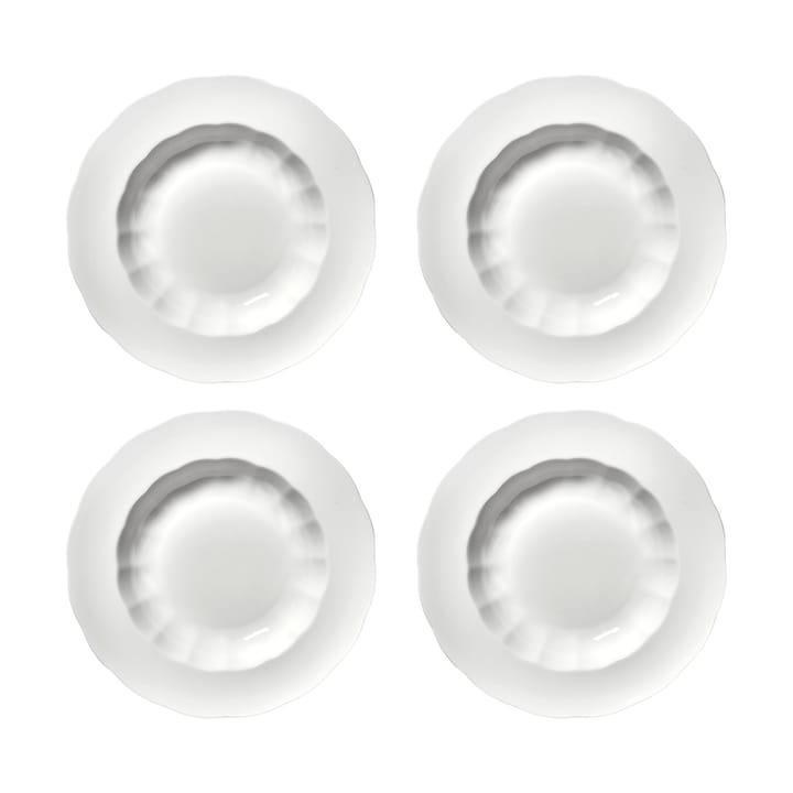 Silhouette 深盘 L Ø27 cm 4-pack - 白色 - Serax