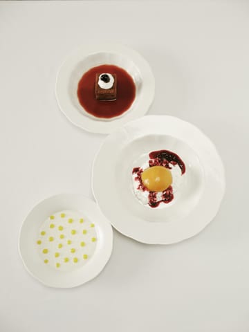 Silhouette 深盘 L Ø27 cm 4-pack - 白色 - Serax
