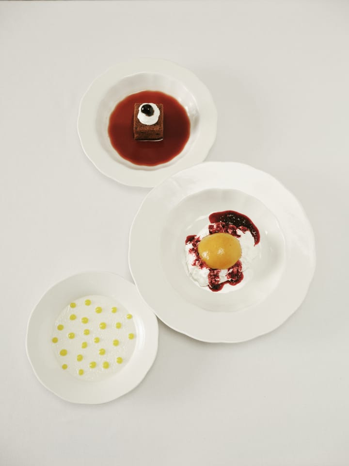 Silhouette 深盘 L Ø27 cm 4-pack, 白色 Serax
