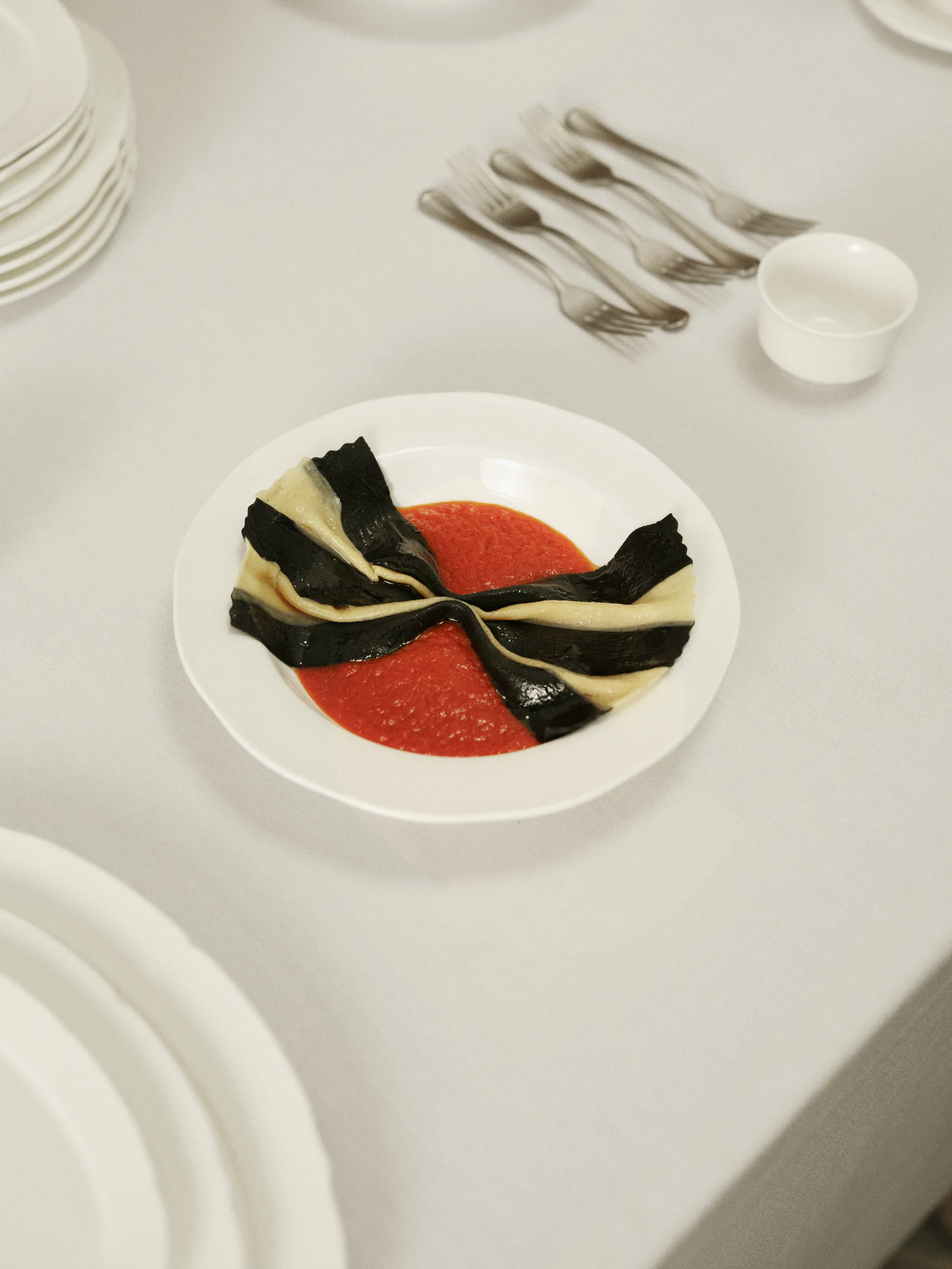 Silhouette 深盘 L Ø27 cm 4-pack, 白色 Serax