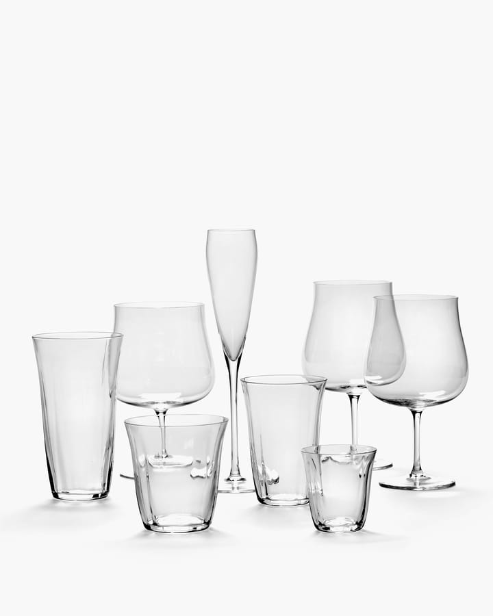 Silhouette long drink 玻璃 44 cl 4-pack, 透明 Serax