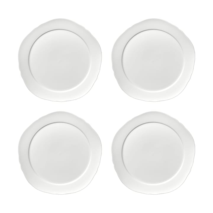 Silhouette 盘子 M Ø23.5 cm 4-pack - 白色 - Serax