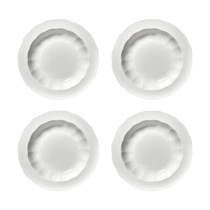 Silhouette 深盘 M Ø23.7 cm 4-pack - 白色 - Serax