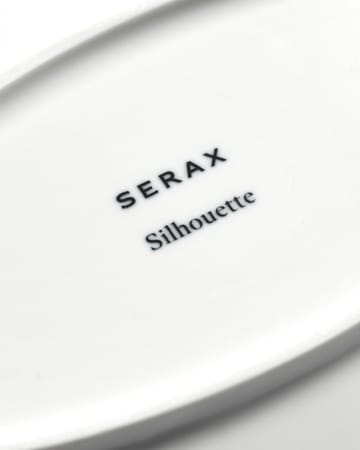 Silhouette oval 深盘 L 21x30 cm 2-pack - 白色 - Serax