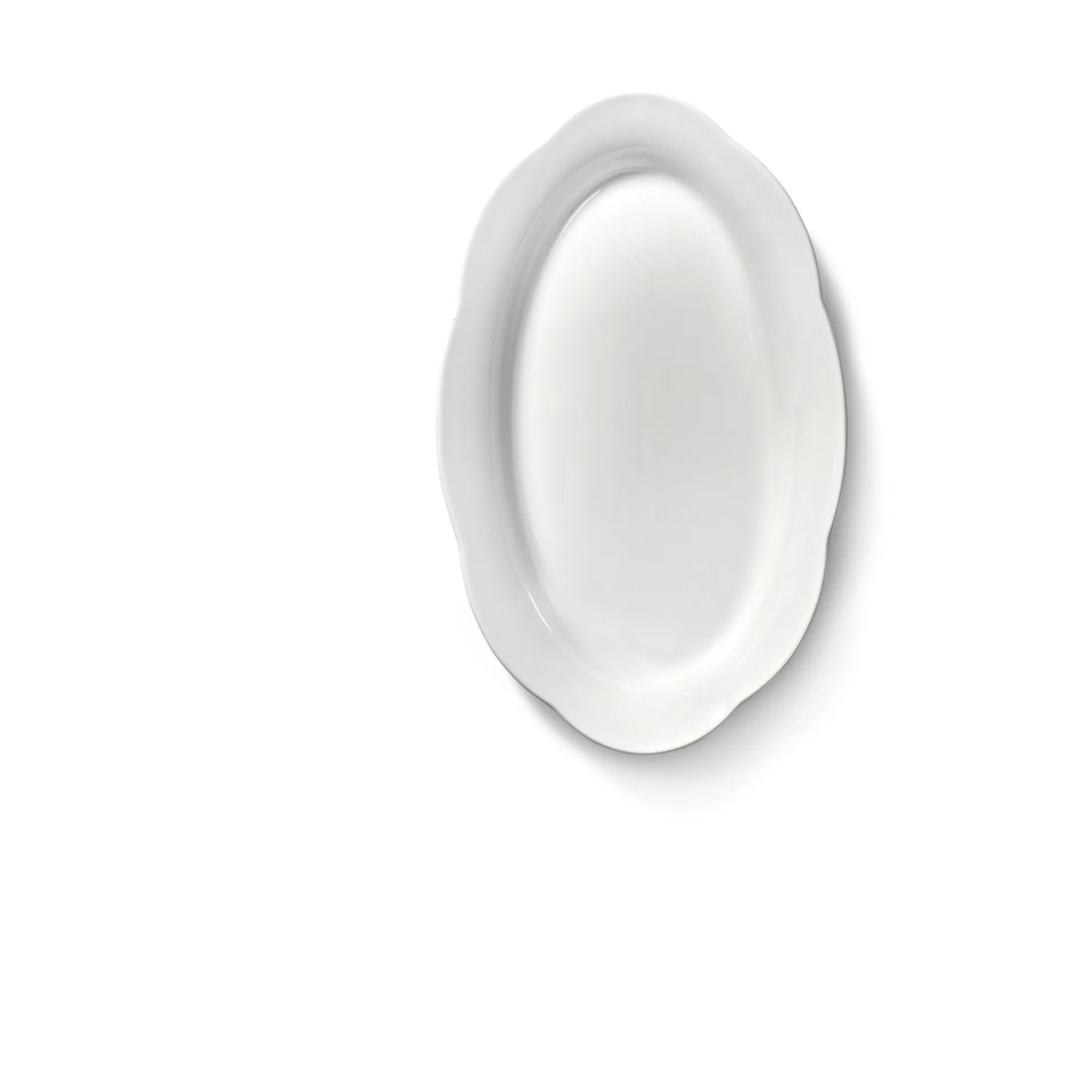 Silhouette oval 深盘 M 15x24.5 cm 2-pack, 白色 Serax