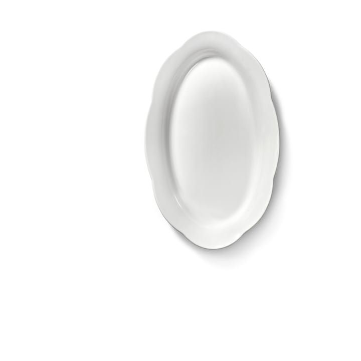 Silhouette oval 深盘 M 15x24.5 cm 2-pack, 白色 Serax