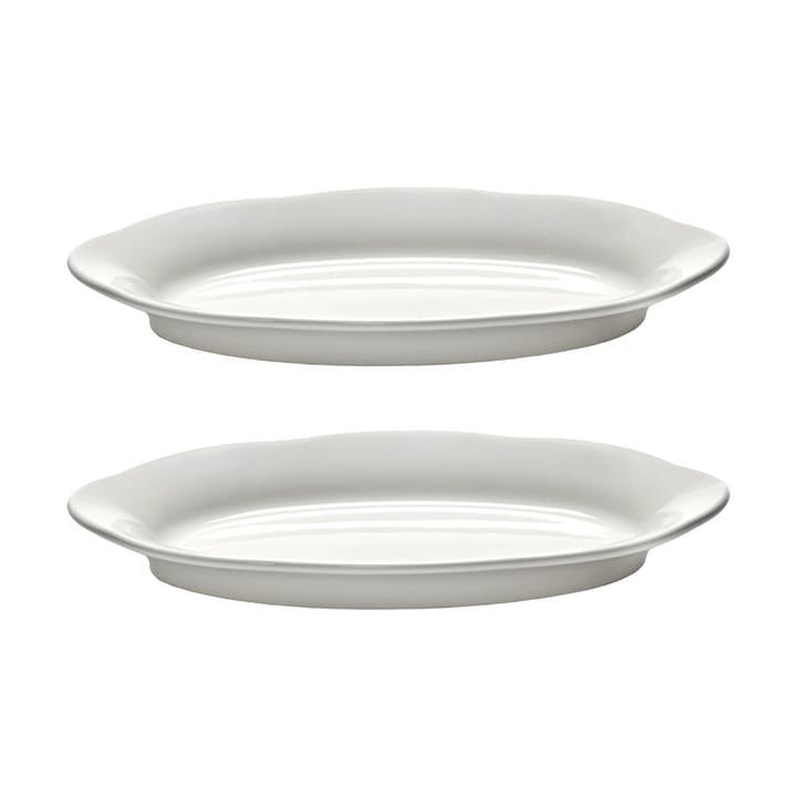 Silhouette oval 深盘 S 10x18.5 cm 2-pack - 白色 - Serax