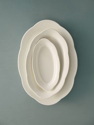 Silhouette oval 深盘 S 10x18.5 cm 2-pack - 白色 - Serax