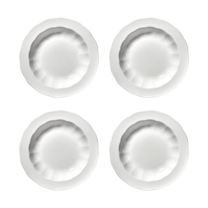 Silhouette 深盘 S Ø21.5 cm 4-pack - 白色 - Serax