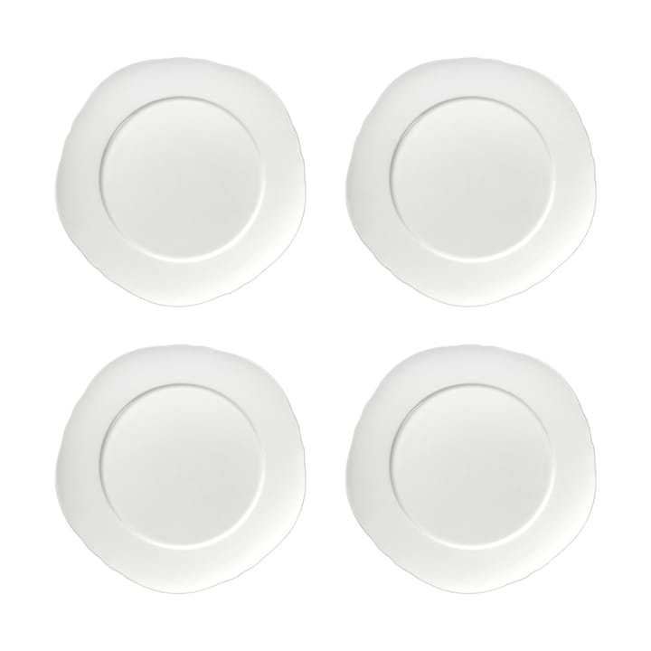 Silhouette 盘子 XS Ø17 cm 4-pack - 白色 - Serax