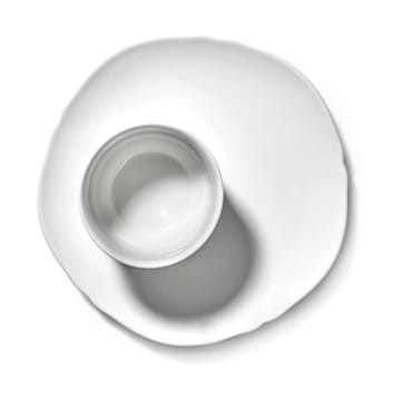 Silhouette 盘子 XXS Ø15 cm 4-pack - 白色 - Serax