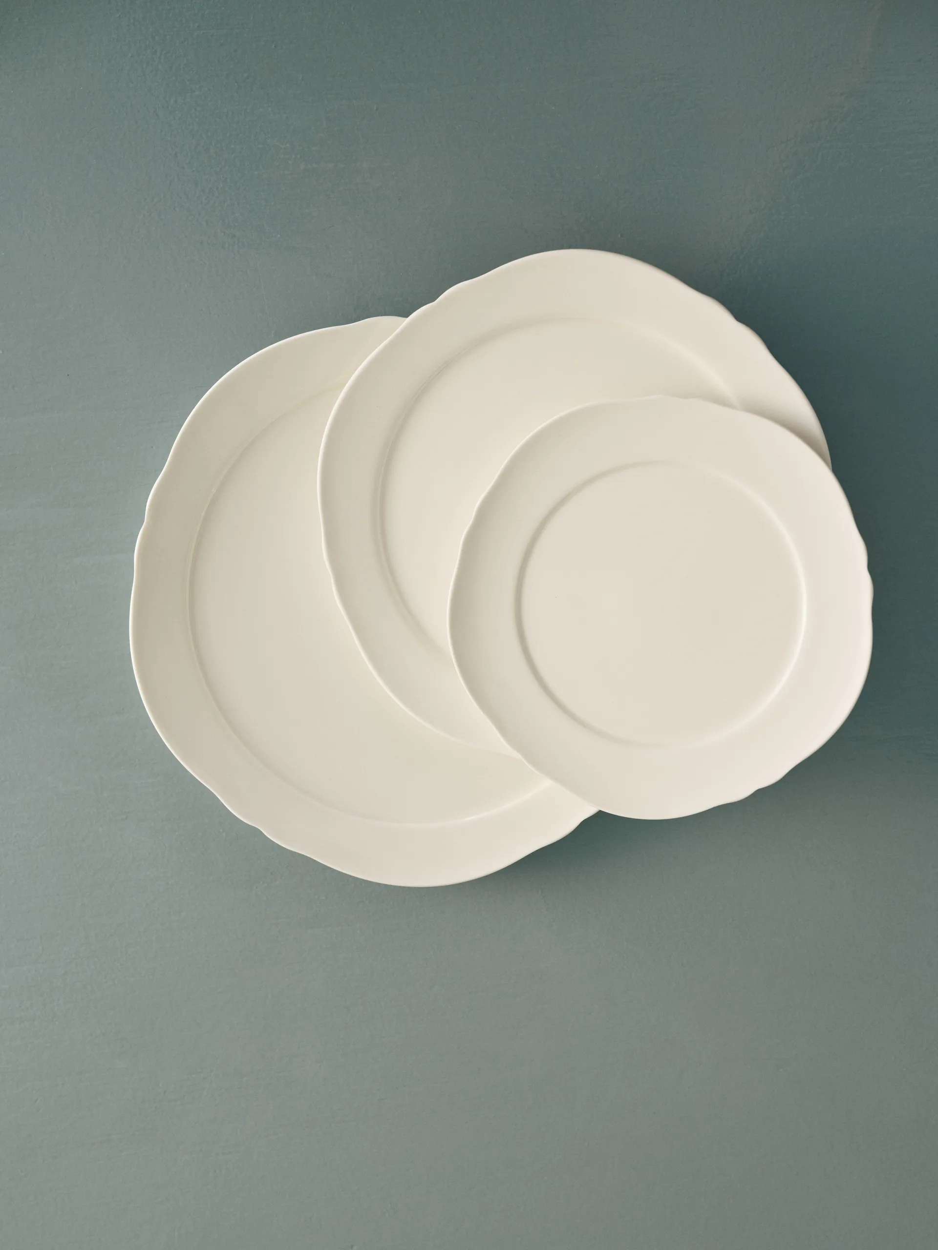 SilhouetteL盘 Ø26cm 4件装, 白色 Serax