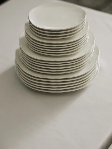 SilhouetteS盘 Ø20.6cm 4件装 - 白色 - Serax