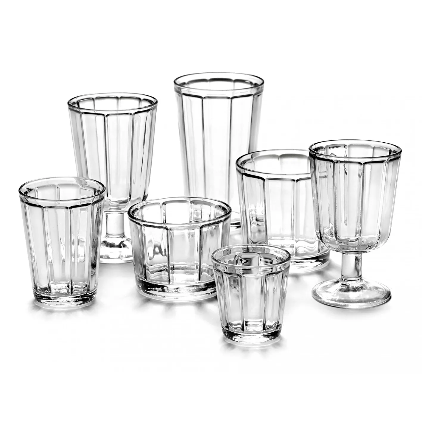 Surface espresso glass 10 cl 四件套装 clear,  Serax