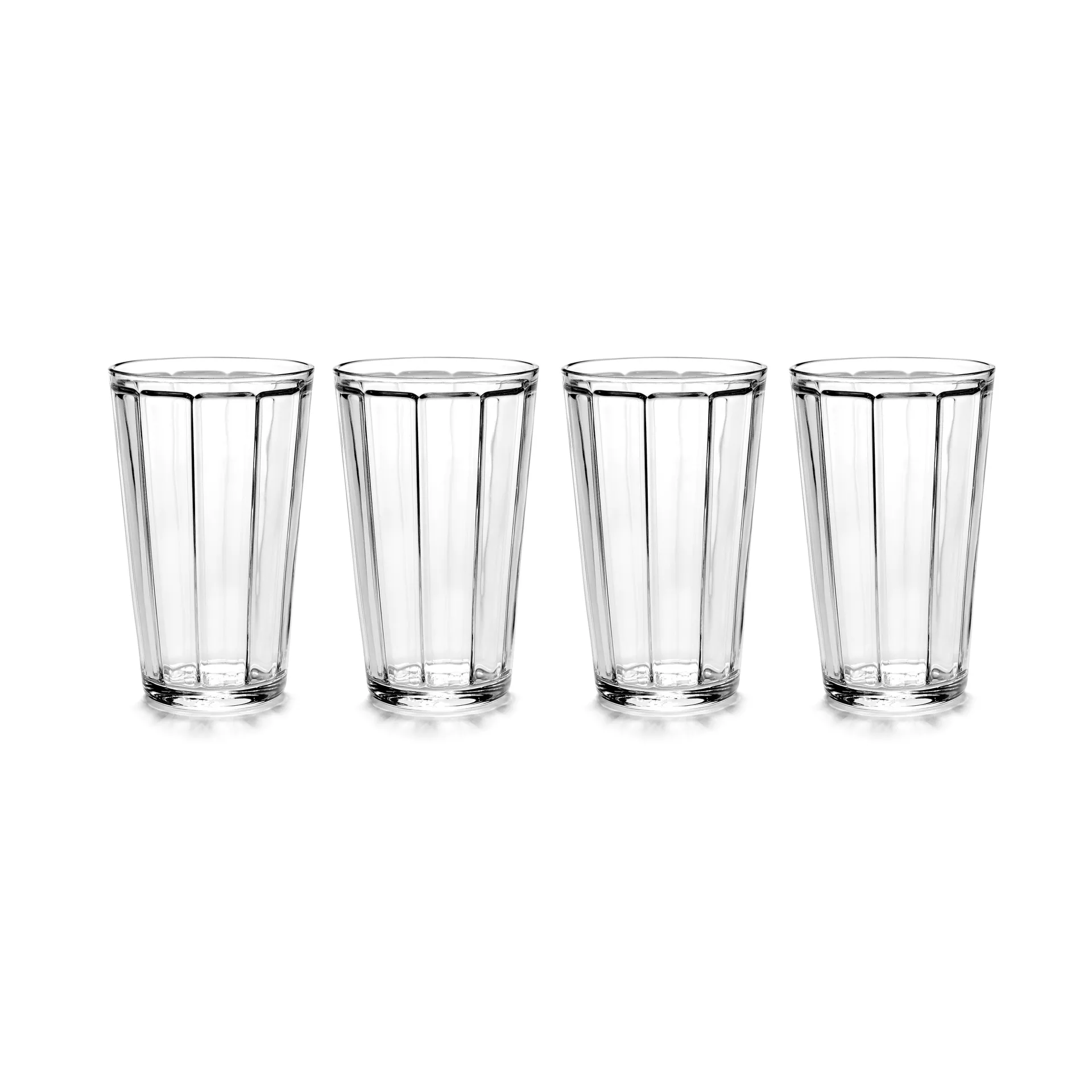Surface longdrink glass 45 cl 四件套装 clear,  Serax