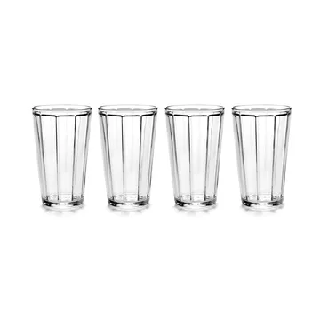 Surface longdrink glass 45 cl 四件套装 clear - Serax