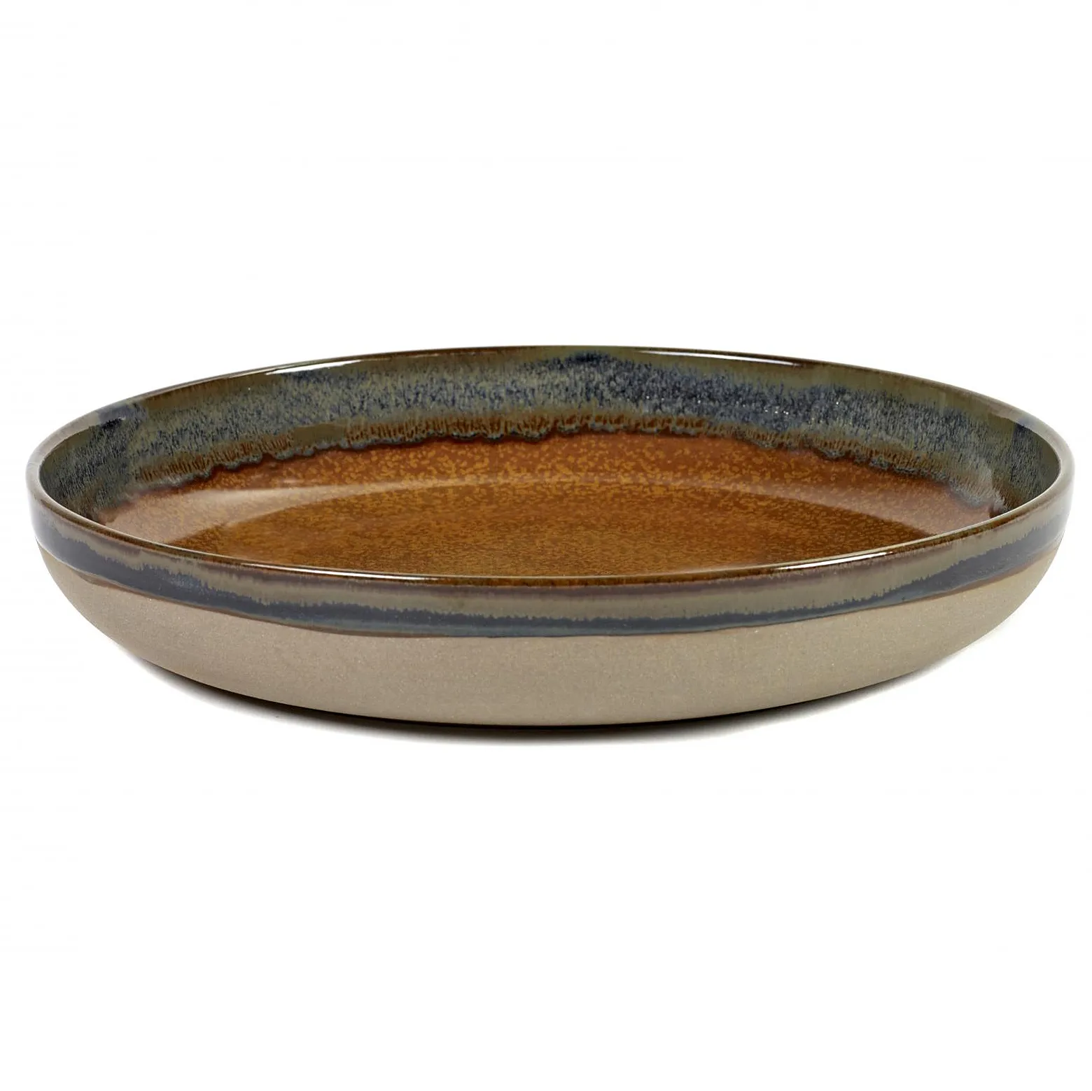 Surface serving 碟 32 cm, rusty 棕色 Serax
