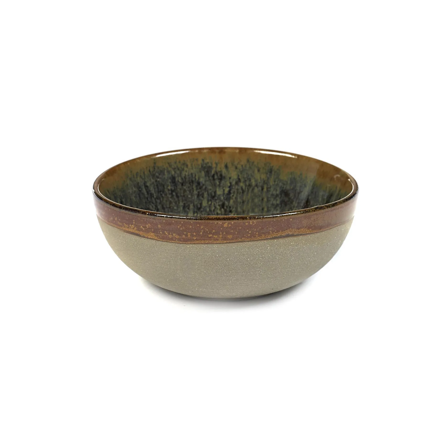 Surface早餐碗11cm, 灰靛灰拼色 Serax