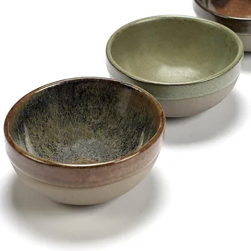 Surface早餐碗11cm - 灰靛灰拼色 - Serax