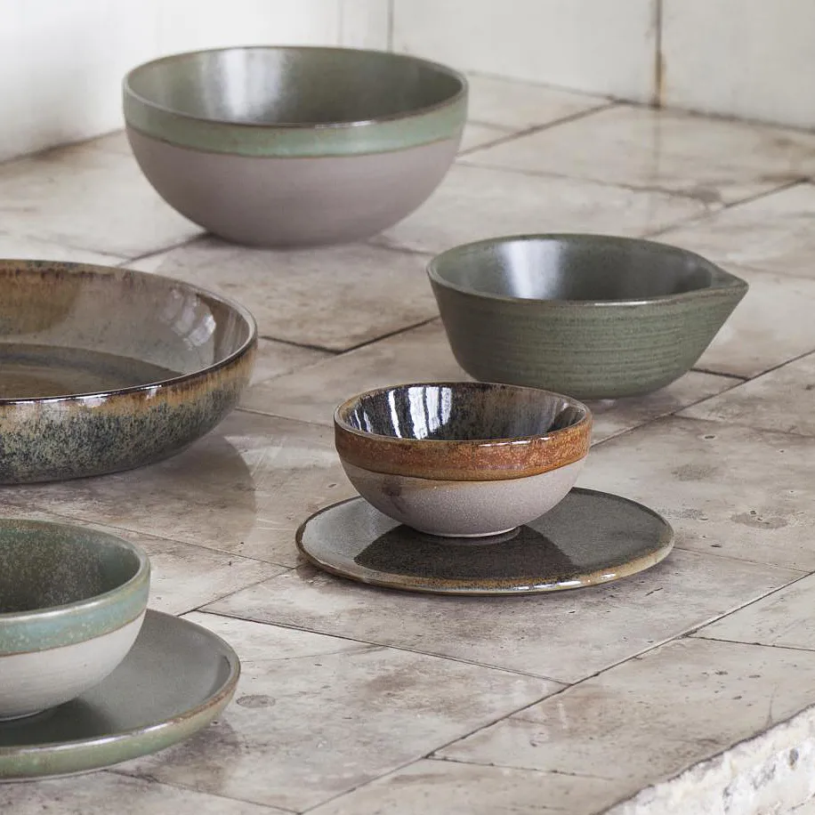 Surface早餐碗11cm, 灰靛灰拼色 Serax
