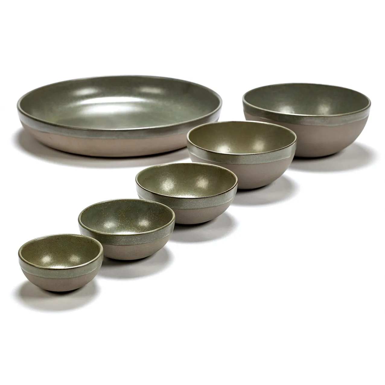 Surface餐用碗19cm, 迷彩绿 Serax