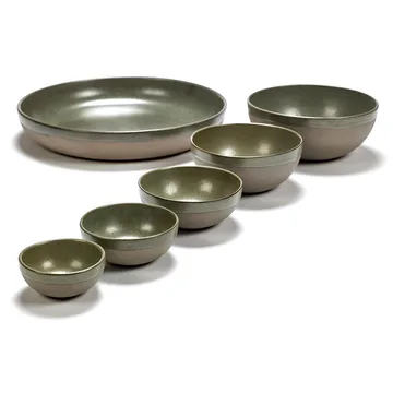 Surface沙拉碗23.5cm - 迷彩绿 - Serax
