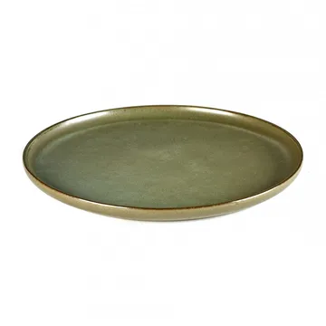 Surface餐盘24cm - 迷彩绿 - Serax