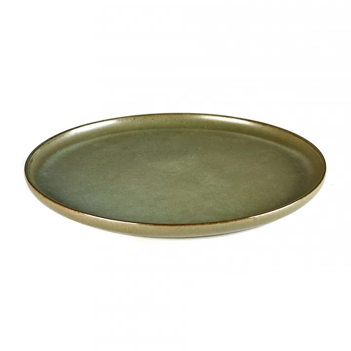 Surface餐盘24cm - 迷彩绿 - Serax