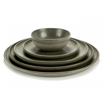 Surface餐盘24cm - 迷彩绿 - Serax