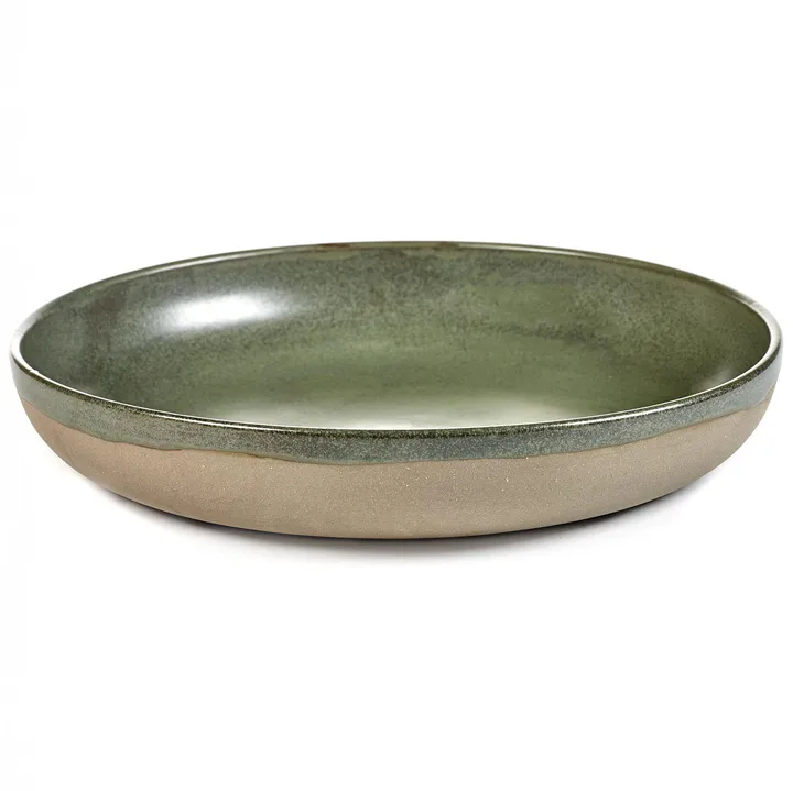 Surface餐用碟32cm - 迷彩绿 - Serax