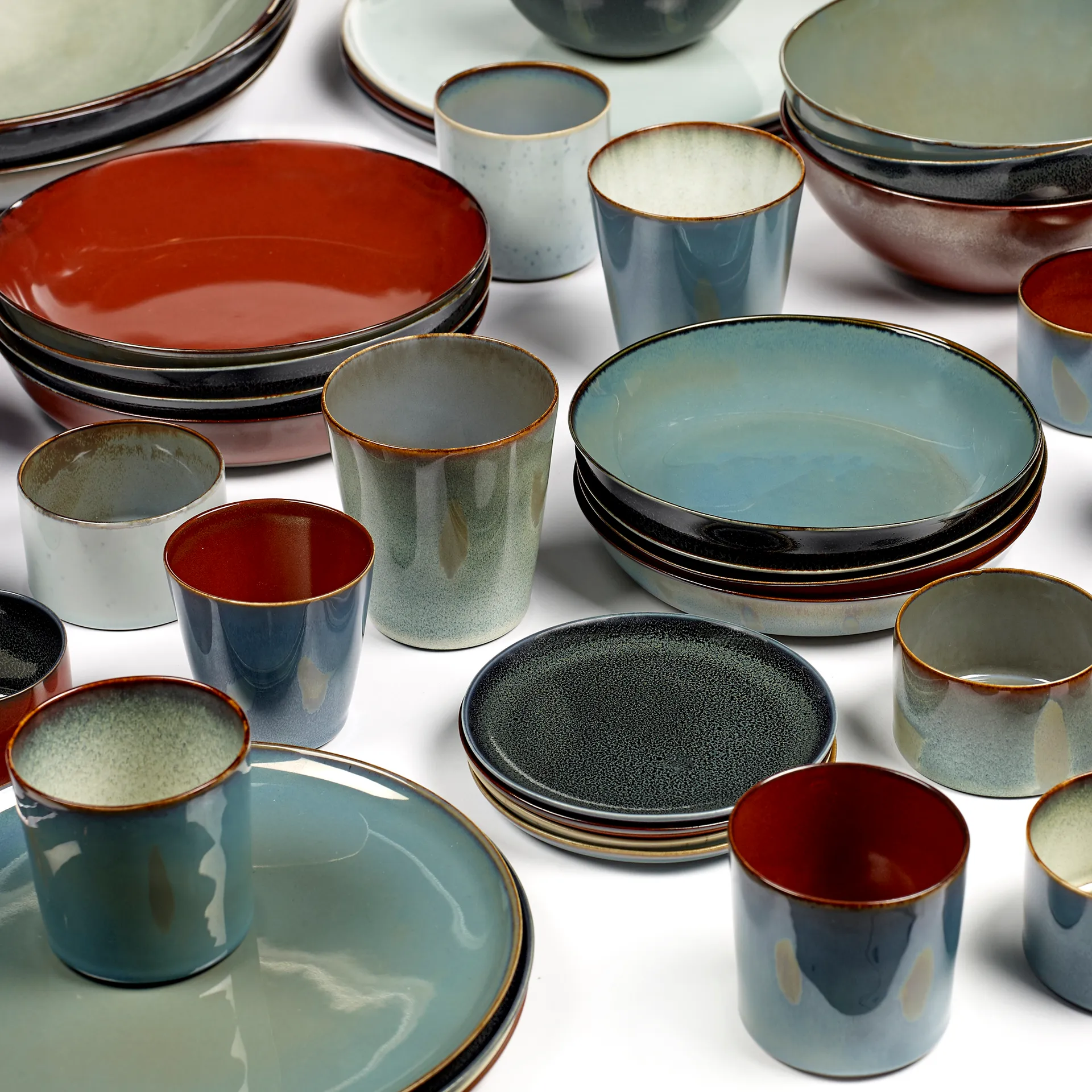 Terres de Rêves 梦想之地系列 盘子 22 cm, 烟熏蓝 Serax