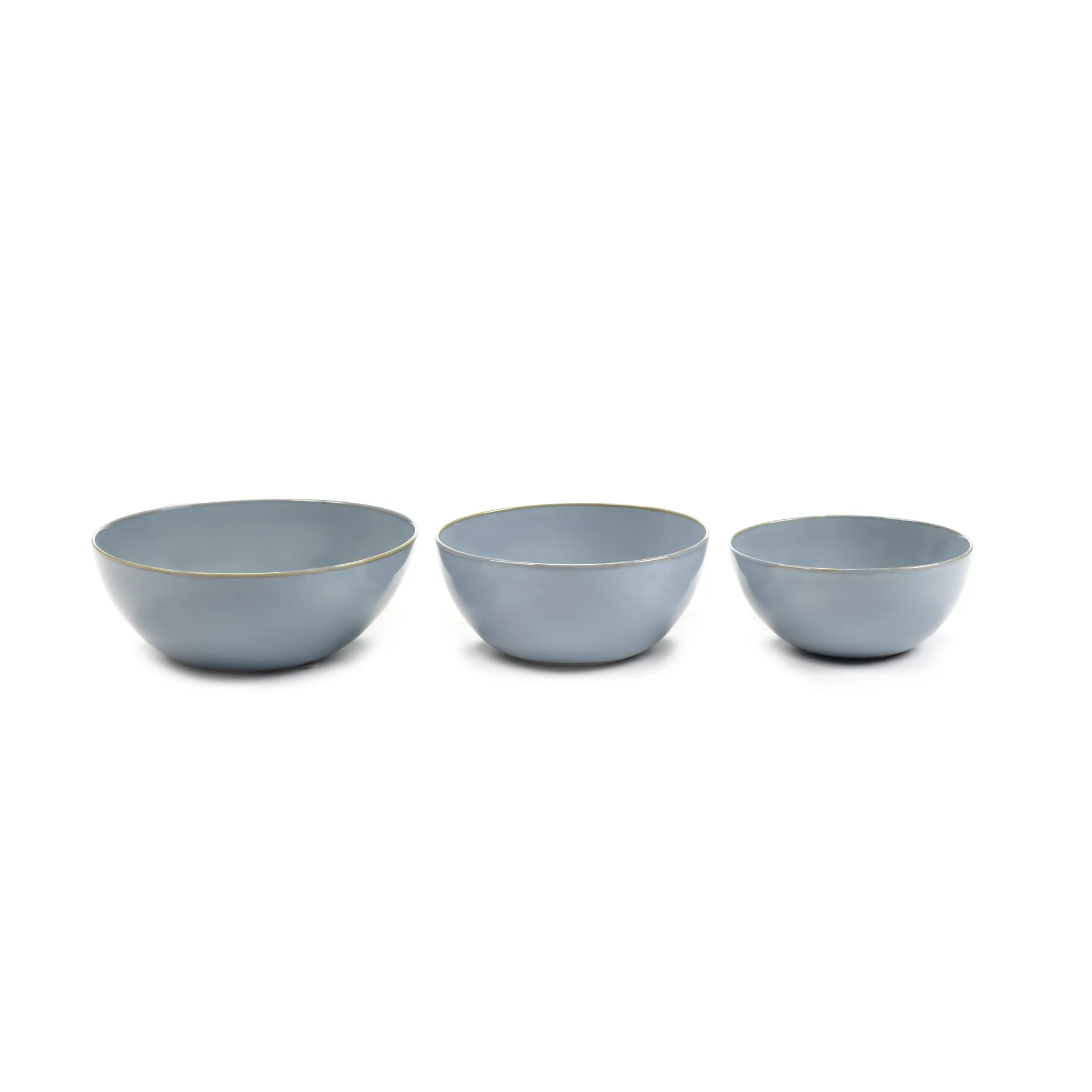Terres de Rêves 开胃碗 3件装, 烟熏蓝 Serax
