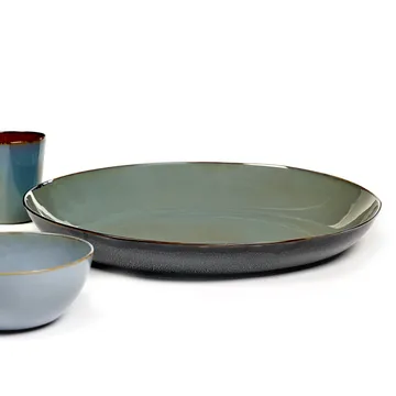 Terres de Rêves餐用杯碟 35.5cm - 烟蓝色_深蓝色 - Serax