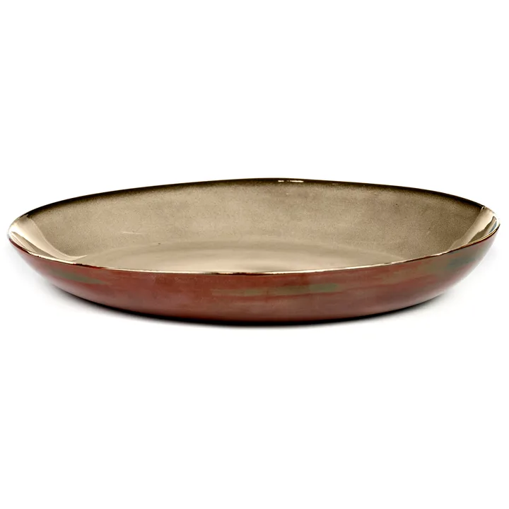 Terres de Rêves餐用杯碟 35.5cm - 雾灰色_铁锈色 - Serax