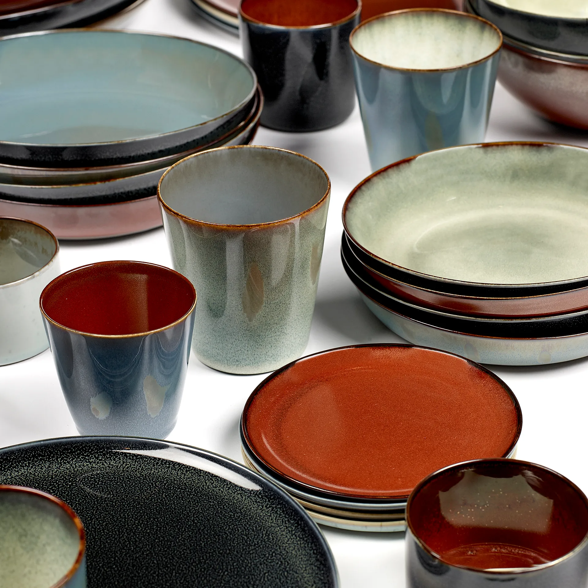 Terres de Rêves 梦想之地系列 杯子 S, 烟熏蓝-锈红色 Serax