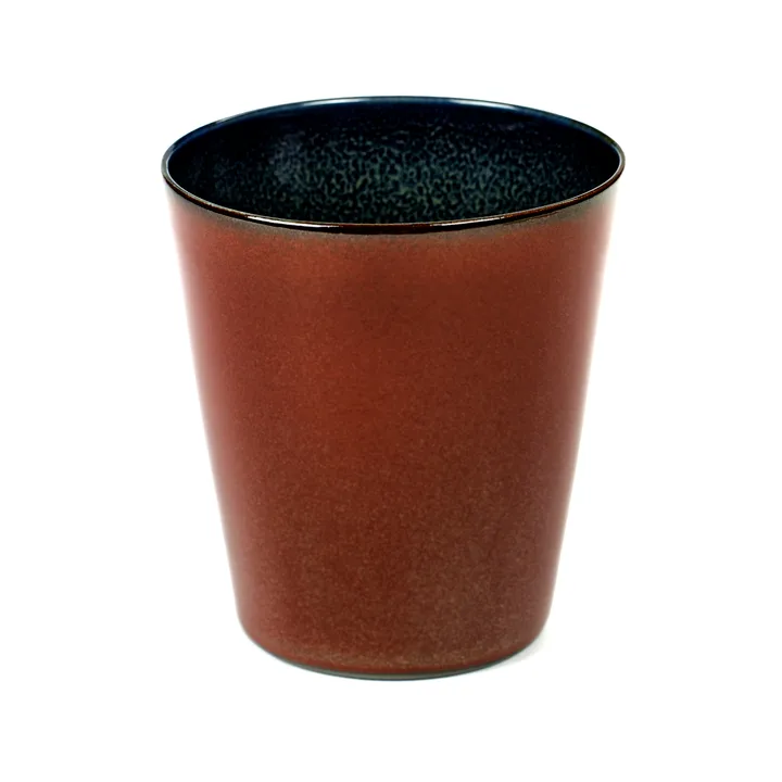 Terres de Rêves中号杯 - 铁锈红深蓝色拼色 - Serax
