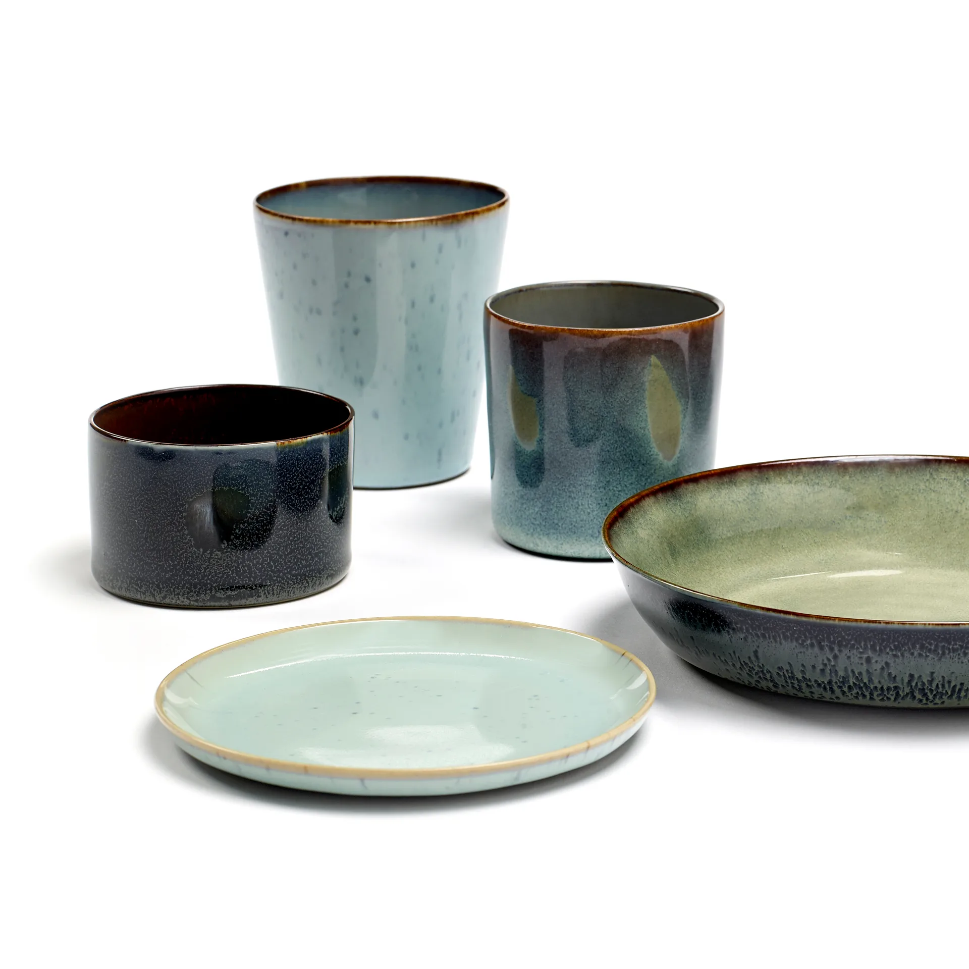 Terres de Rêves中号杯, 浅蓝色_烟蓝色 Serax