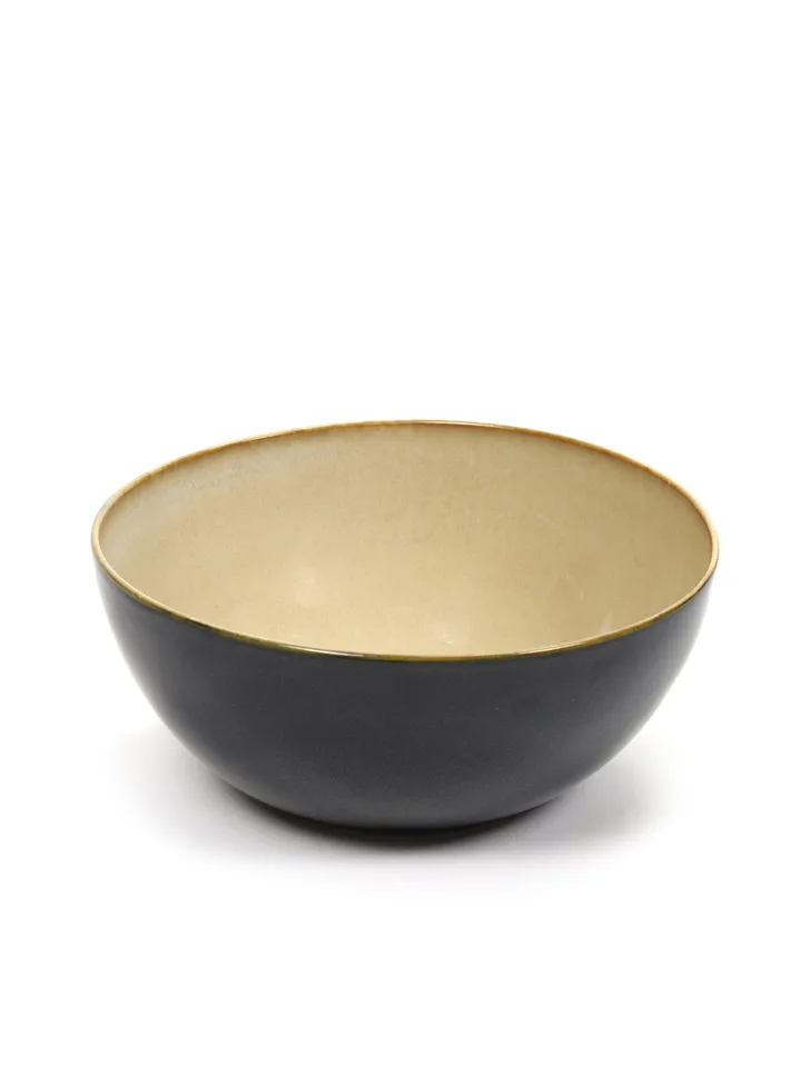 Terres de rêves碗直径15cm - 深蓝色配雾灰色 - Serax