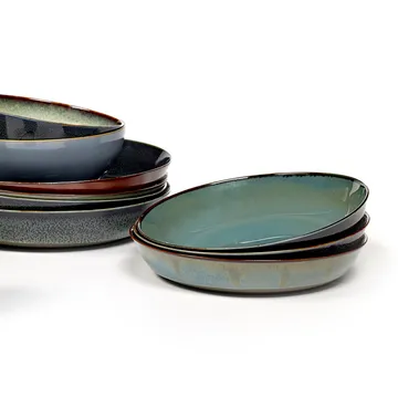 Terres de Rêves小餐盘17.5cm - 烟蓝色_深蓝色 - Serax