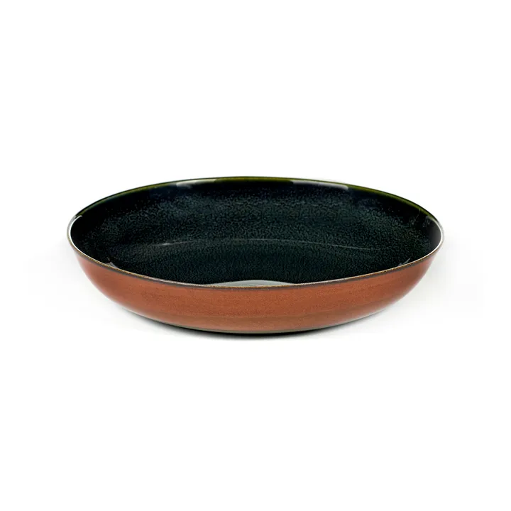 Terres de Rêves小餐盘17.5cm - 深蓝色_铁锈色 - Serax