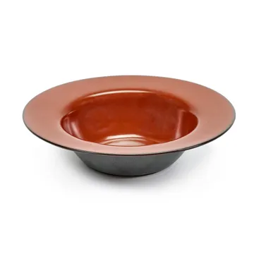 Terres de Rêves深盘21.3cm - 锈红色-烟熏蓝 - Serax