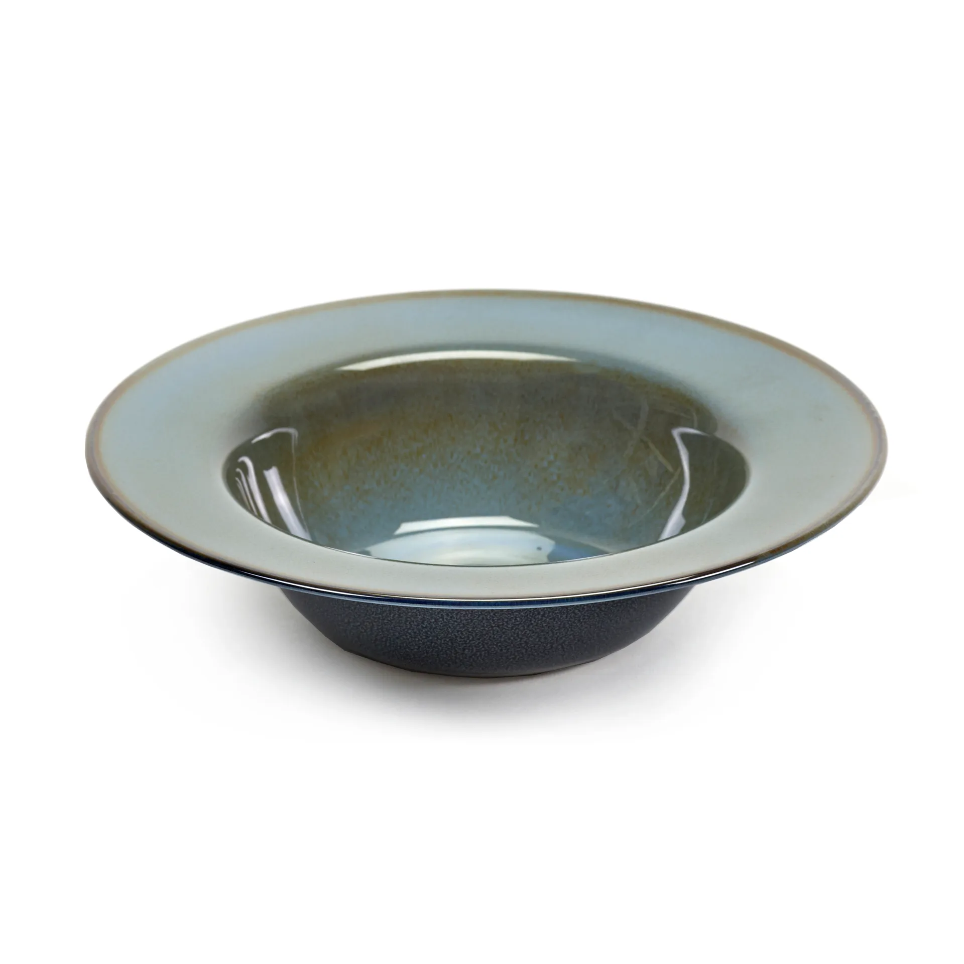 Terres de Rêves深盘21.3cm, 蓝色 灰色-深蓝 Serax